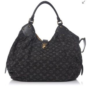 Louis Vuitton Denim Mahina XL Black